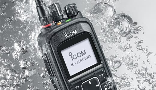 ICOM IC-SAT100 satellite PTT radio